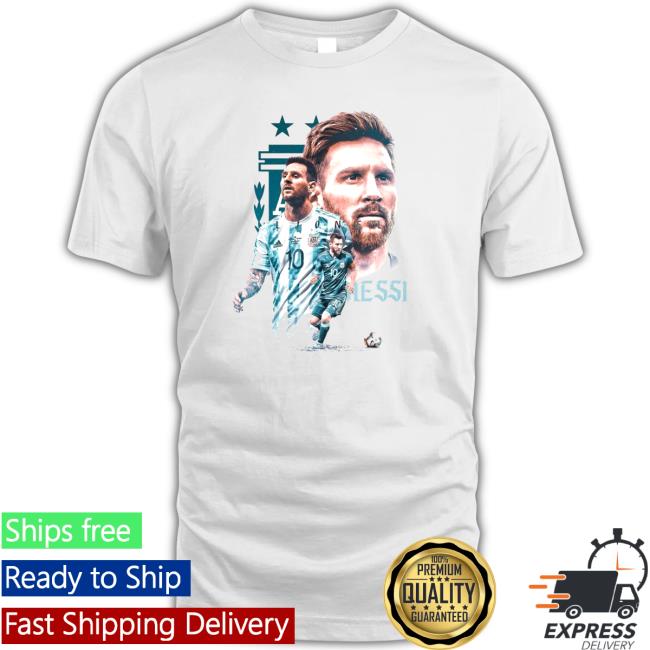 Official World Cup 2022 Lionel Messi Aesthetic Argentina Player Shirts