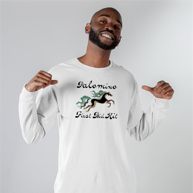 First Aid Kit Merch Horse Illustration Hoodie Palomino Firstaidkitband