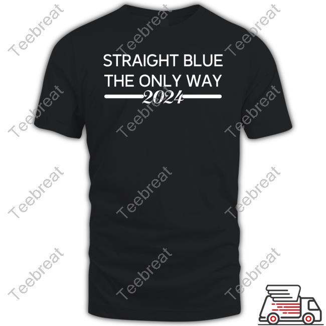 Obama Straight Blue The Only Way 2024 Tank Top