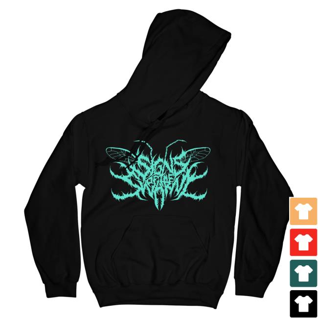 Official Signs Of The Swarm Rising Merch Signs Of The Swarm - The Collection Crewneck Sweatshirt Risingmerch