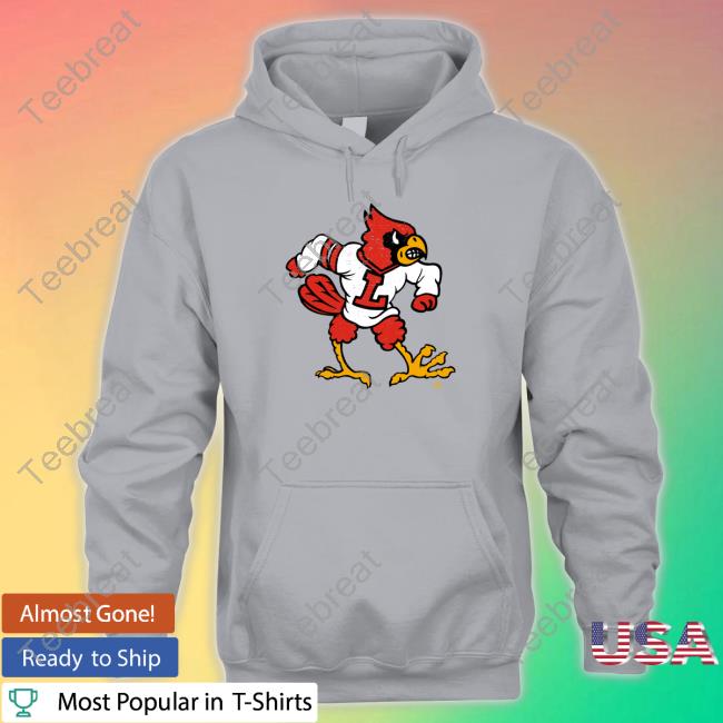 Louisville Cardinals Mascot logo Team Shirt