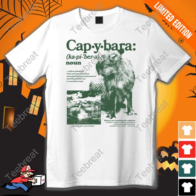 Capybara Defined Tee Kapybara007