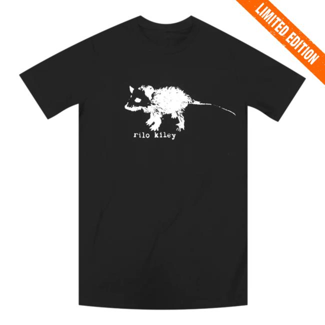 Official Hello Merch Rilo Kiley Possum Black Sweatshirt