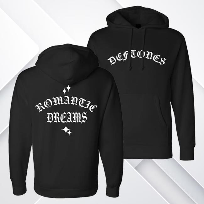 Official Deftones Merch Store Deftones Romantic Dreams Crew neck Deftones Shop