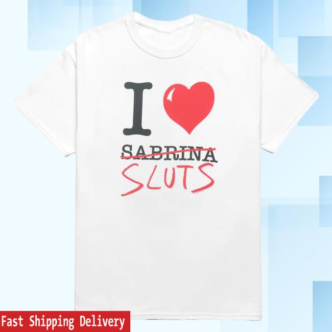 Official Sabrina Carpenter Merch Store Sabrina Sluts - Tee - White