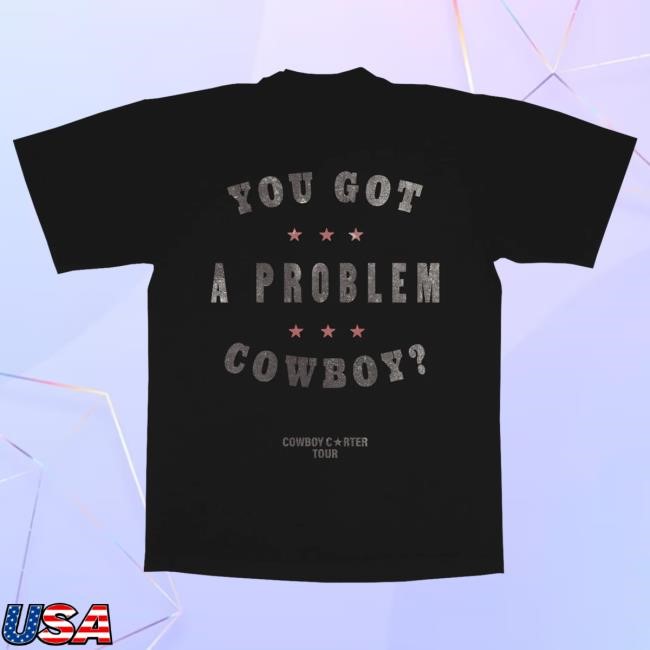 Official Beyoncé Cowboy Carter Htx Web Exclusive Tshirt (Black) Beyonce