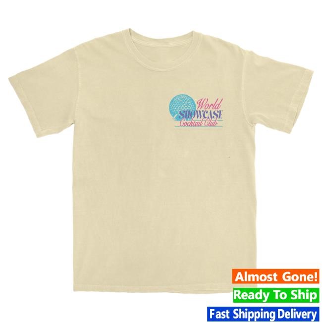 The Lost Bros World Showcase Cocktail Club Hot Shirt