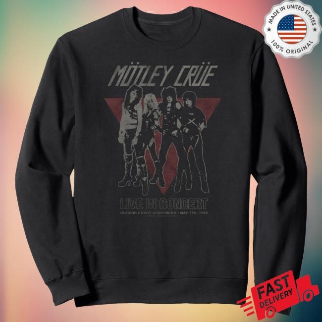 Mötley Crüe - Vintage Glendale Tee Motley Crue Official