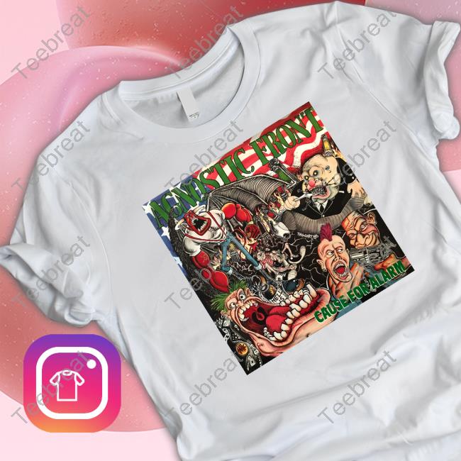 Agnostic Front Cause For Alarm Hoodie