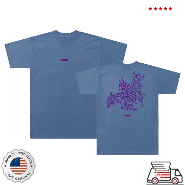 Ed Sheeran Life Goes On Mushroom Butterfly Shirt
