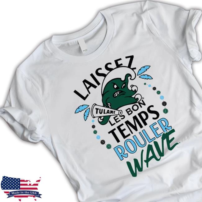 Official Laissez Les Bon Temps Rouler Wave Ftw Collective Tee