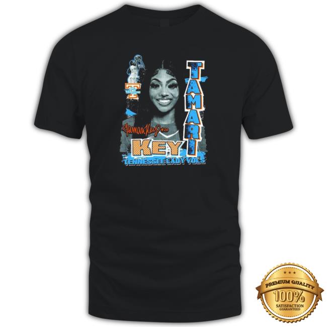 Official Tennessee Volunteer Vols Tamari Key Signature Tee Shirts