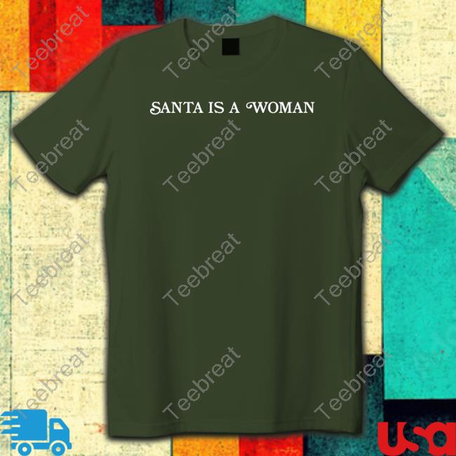 Official Santa Is A Woman Sweatshirt