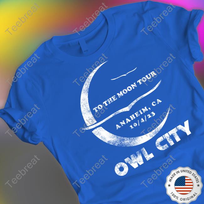 To The Moon Tour Anaheim Hoodies