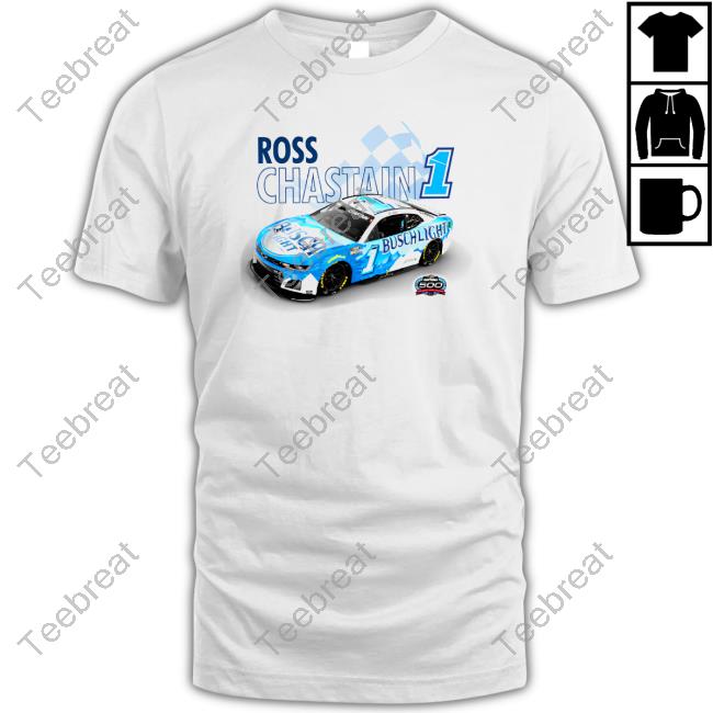 Busch Beer Ross Chastain Tshirt Daytona500