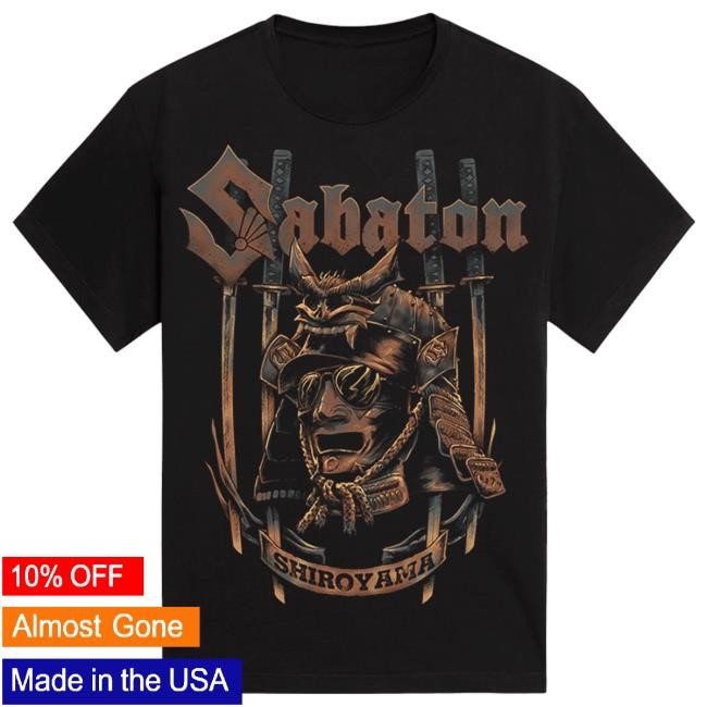 Official Sabaton Merch Store Sabaton Shiroyama Top Shirt Sabaton Shop