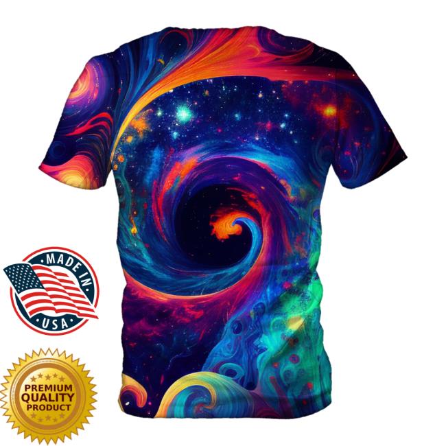 Official Iedm Clothing Spiralled Tee 3D All Over Print