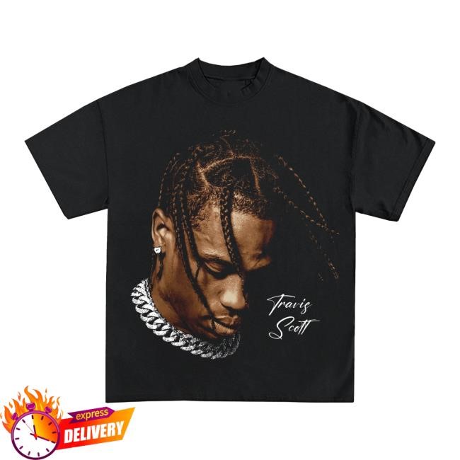 Official Travis Scott Graphic Tee Shirt