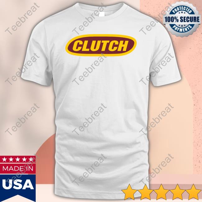 Official Clutch Classic Logo T Shirts