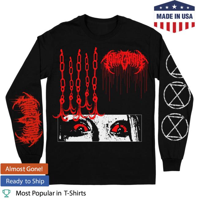 Official To The Grave Rising Merch To The Grave - Death Hooks Long Sleeve Shirt 2023 Risingmerch