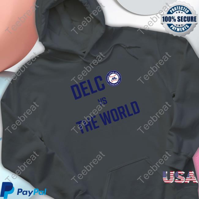 Official Media Little League DELC Vs The World Long Sleeve T-Shirt