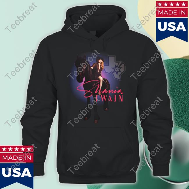 The Official Spurs Fan Shop Shania Twain T-Shirt