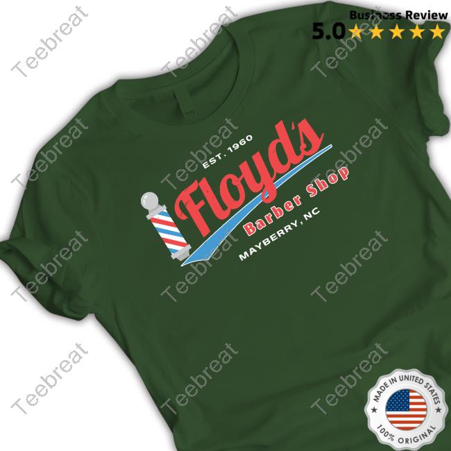 Official Floyd's Barber Shop Long Sleeve Tee Super70sSports