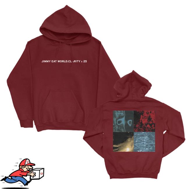 Official Jimmy Eat World Store Shop Merch Clarity 25th Anniversary Hoodies