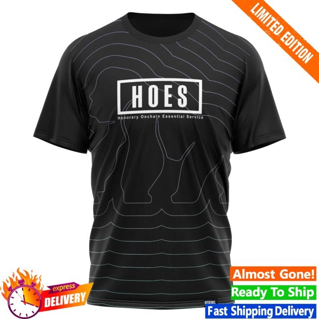 Official Hoes Tech Shirt - Boring Merch