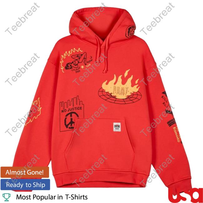 Official Grimey Back At You Wide Hole Vintage Hoodie