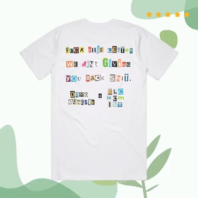 Official ALC Records Merch Shop ALC Records Ransom Note S/S Tee ALC Records