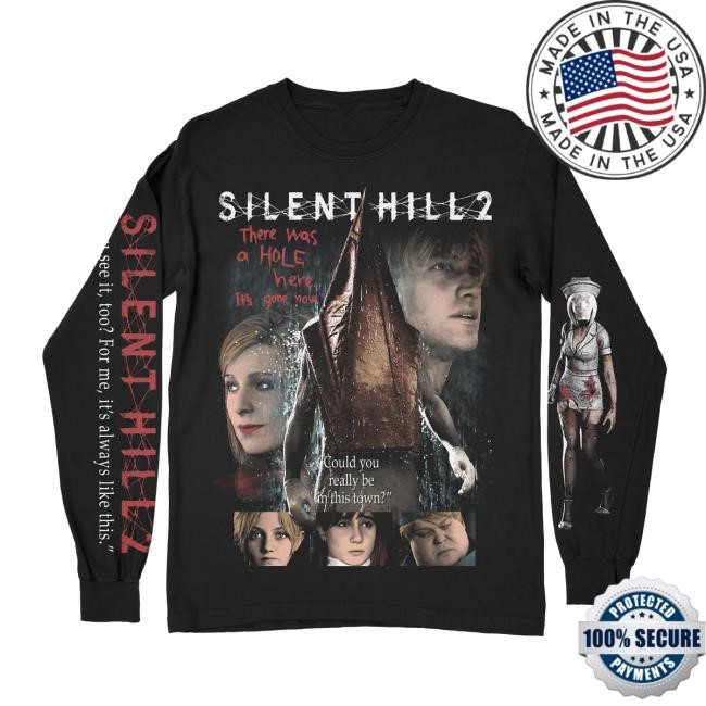 Silent Hill 2 Remake Long Sleeve – Graveyard Goods Merch Store