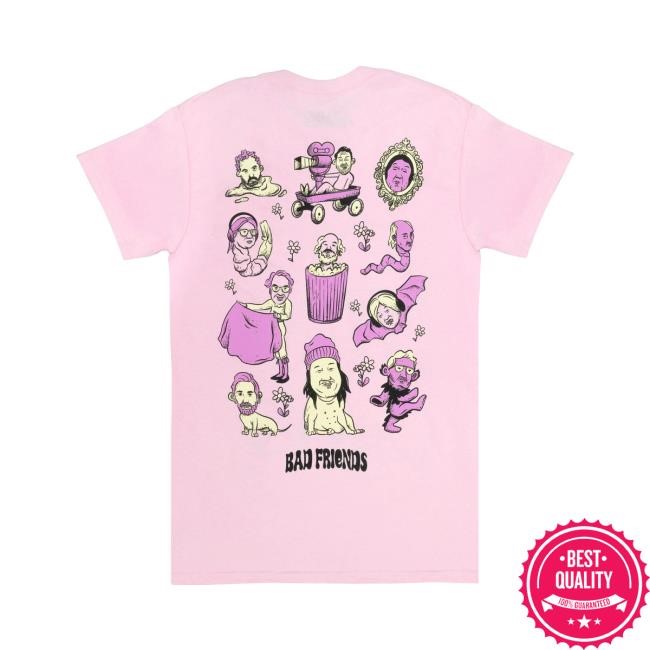 Bad Friends World S/s Shirt Bad Friends Podcast