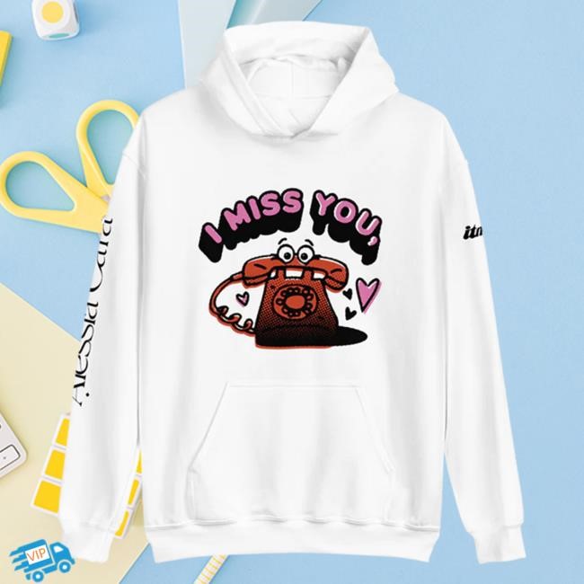 Official Def Jam Store Alessia Cara: 'I Miss You, Don't Call Me' Pull Over Hoodie