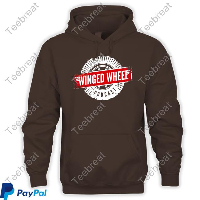 Winged Wheel Podcast Shirt Winged Wheel Podcast Black T-Shirt