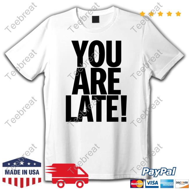 Gallery Dept Merch Atk You Are Late Long Sleeve Tee
