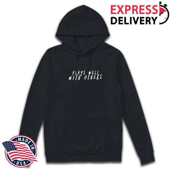 Plays Well With Others Zip Up Long Sleeve T Shirt