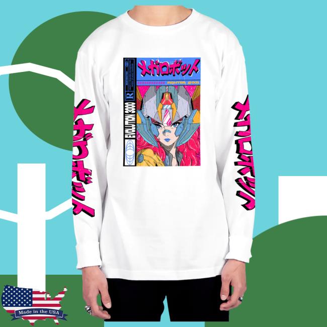 Official Vapor95 Clothing Merch Store Vapor 95 Evolve 3000 Long Sleeve Top Shirt White