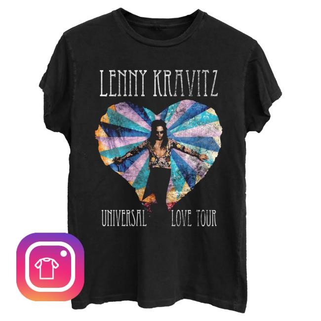 Official Lenny Kravitz Store Shop Universal Love Tour Hot Shirt LennyKravitz