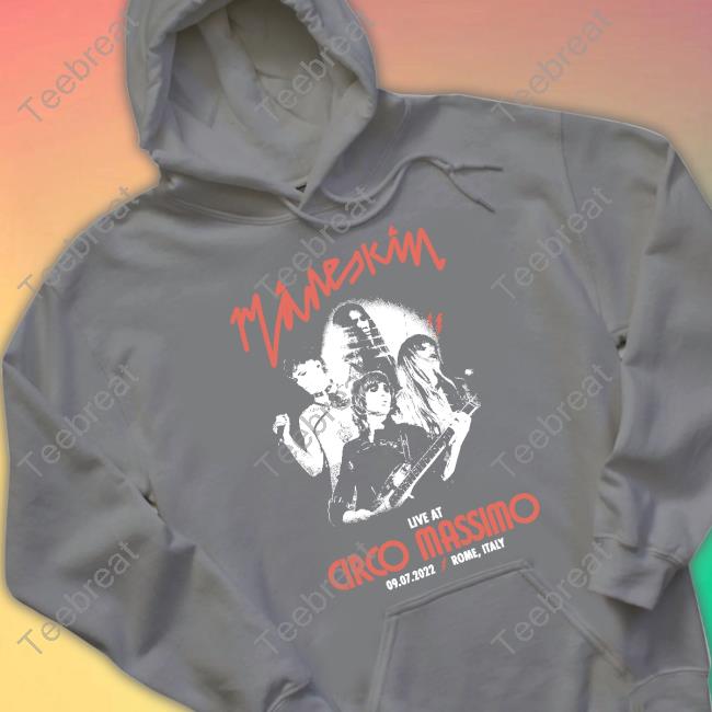 Official Maneskin Band Tour Circo Massimo 2022 Shirt Official Maneskin Band Tour Circo Massimo 2022 Shirts