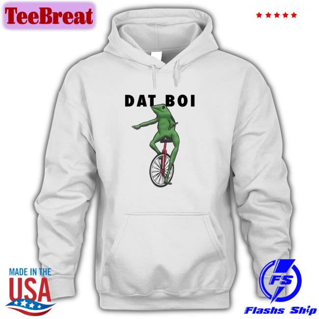 Crazy Ass Moments In Vocaloid Dat Boi Frog Hooded Sweatshirt