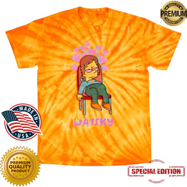 Official Watsky Merch Bartsky Tiedye Shirts