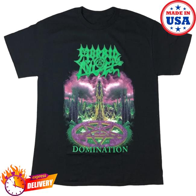 Night Shift Merch Morbid Angel Domination Tee