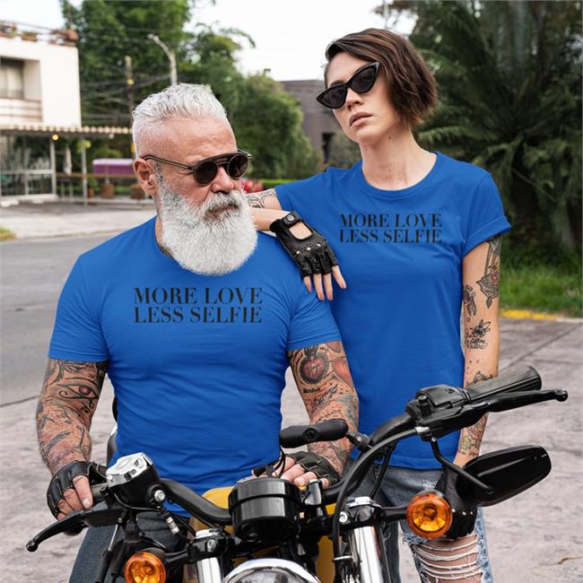 Ermellina More Love Less Selfie T-Shirts Must Erminea