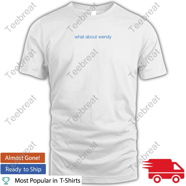Maisie Peters Merch What About Wendy Tee Shirt