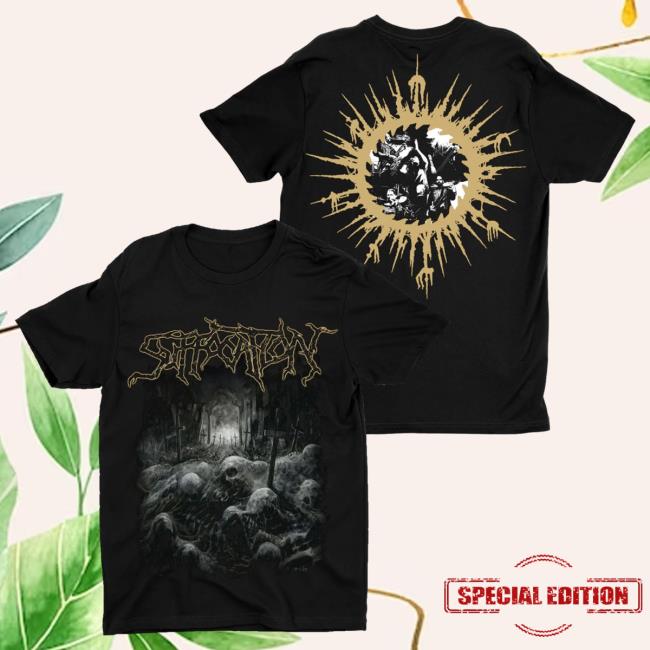 Official Night Shift Merch Indie Merch Store Suffocation - Graveyard Shirt 2023 Nightshiftmerch Indiemerchstore