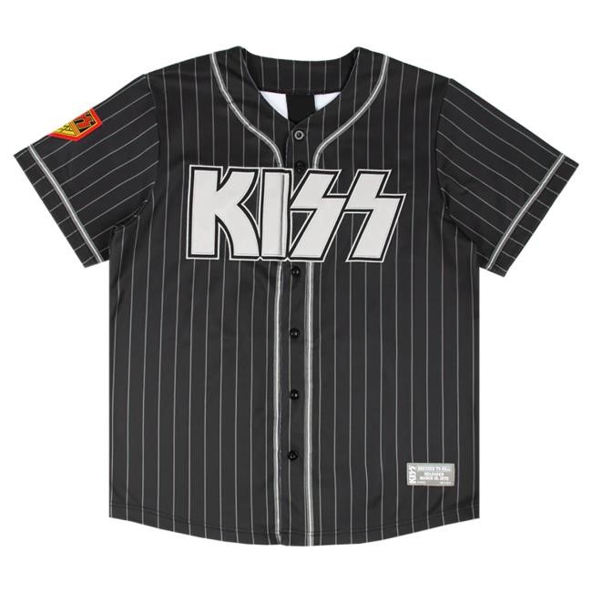 Kiss Dressed To Kill Home Jersey Top Shirt Kiss Band Official Merch Store