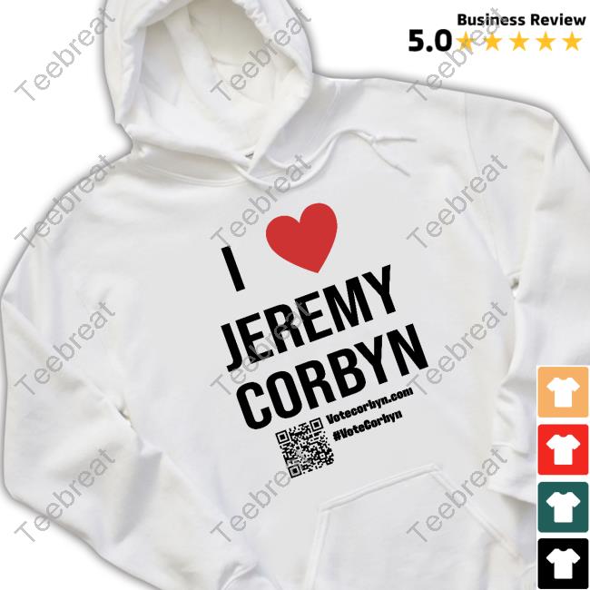 I Love Jeremy Corbyn Vote Corbyn T Shirt
