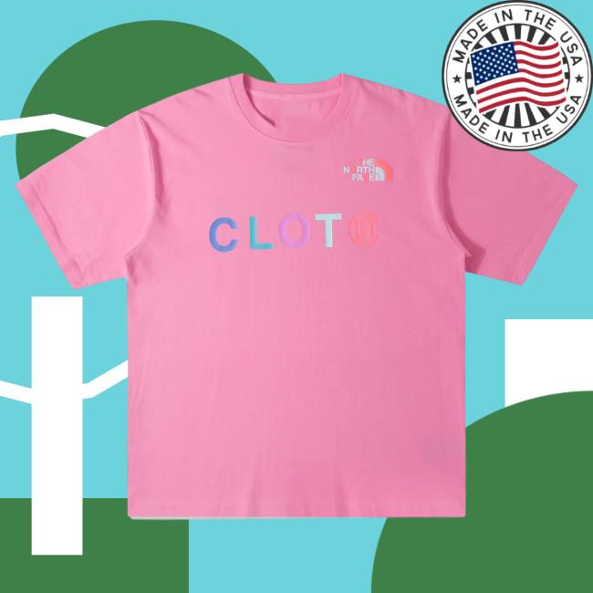 Official Juice Store Merch Juice Store CLOT x The North Face U LOGO Attractive Shirt (Pink) Juicestore Apparel Clothing Shop