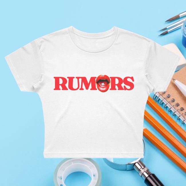 Official The Driver Era Merch Rumors Ladies Croptop T-Shirt The Driver Era Tour
